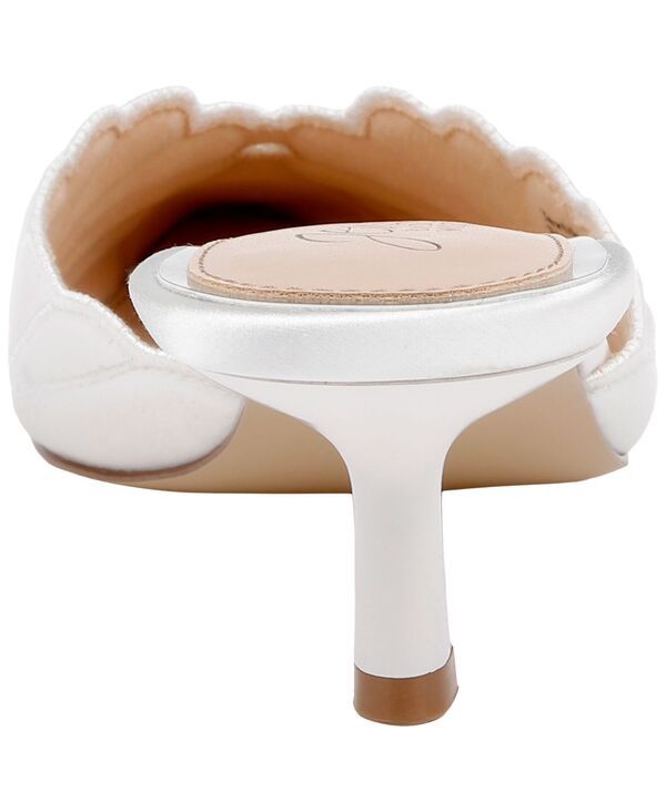 ジュウェルダグレイミシュカ レディース シューズ スリッポン・ローファー Jewel Badgley Mischka Womens Palmer SlipOn Evening Mule Ivory S
