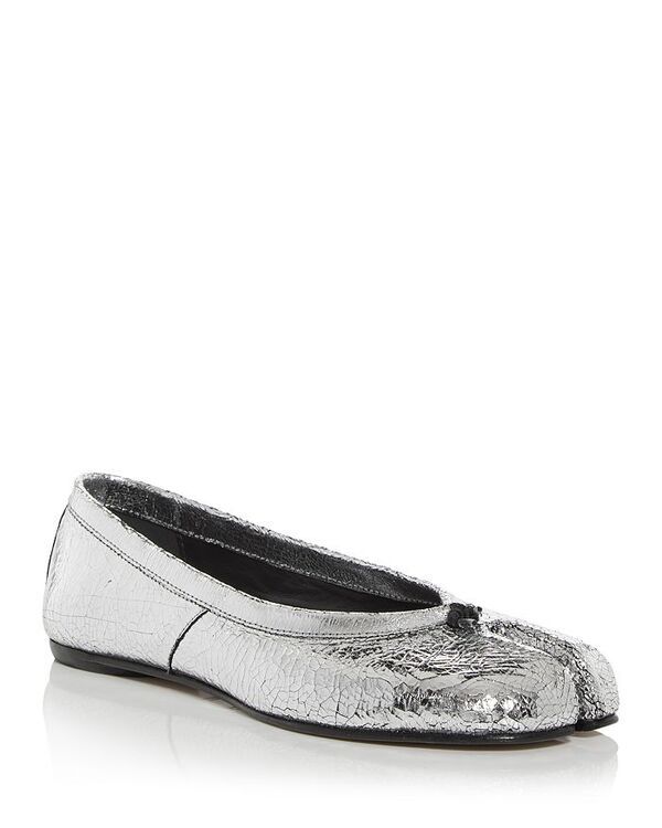 マルタンマルジェラ レディース シューズ パンプス Maison Margiela Tabi Ballet Flats Silver シルバー