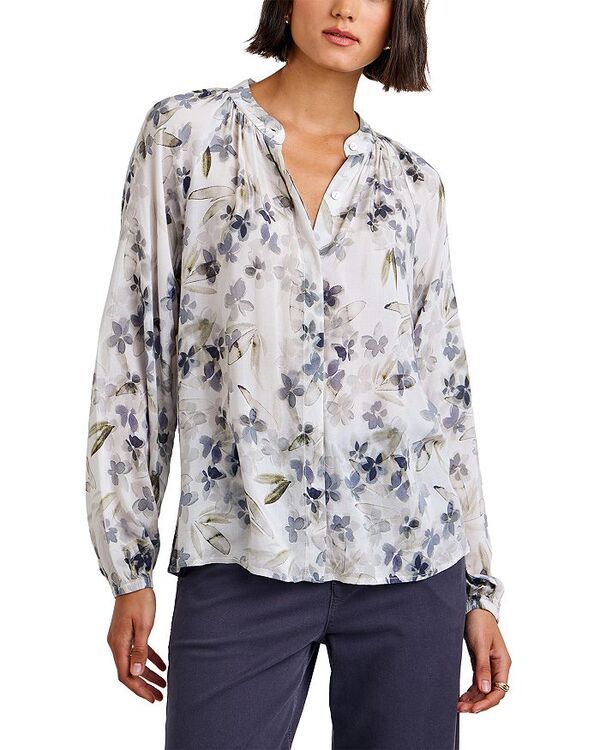 ベラダール レディース トップス シャツ Bella Dahlong Sleeve Shirred Raglan Shirt Frozen Wisteria