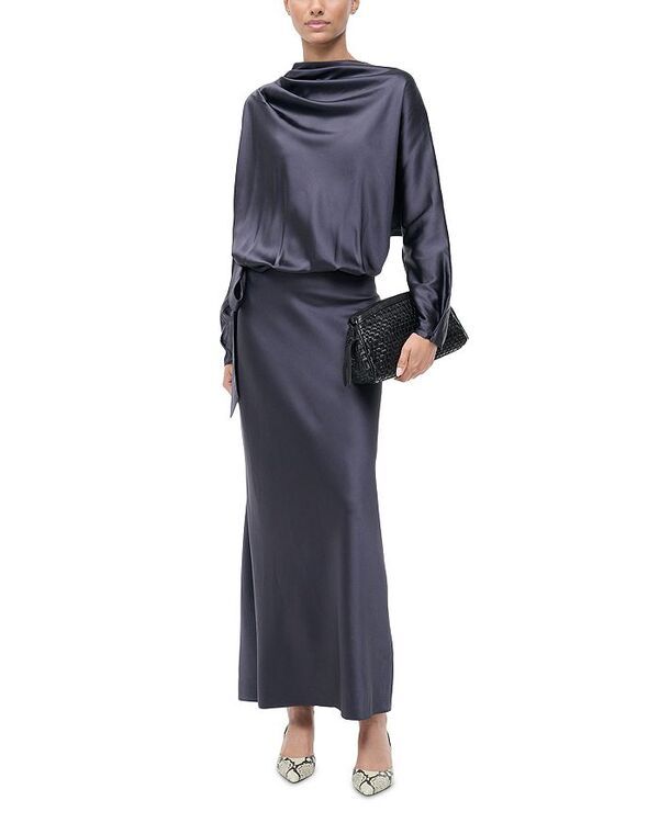 スタウド レディース トップス ワンピース STAUD Phoebe Dress Nocturne