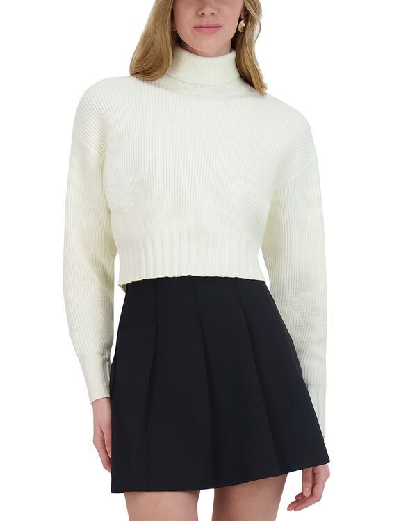 ポイント レディース アウター ニット・セーター Point Chunky Dolman Sweater Cream クリーム
