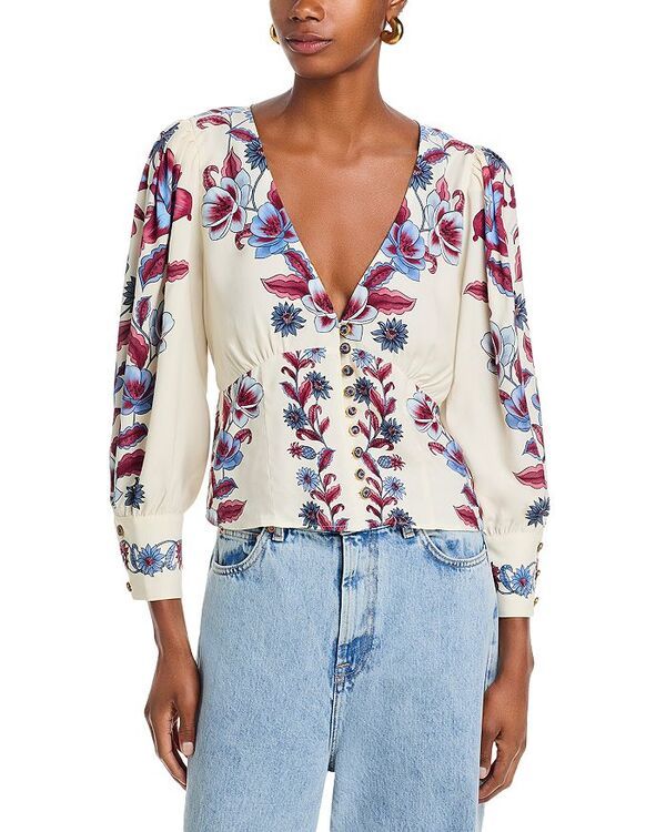 ファーム レディース トップス シャツ ブラウス FARM Rio Malu Blouse Malu Winter White ホワイト