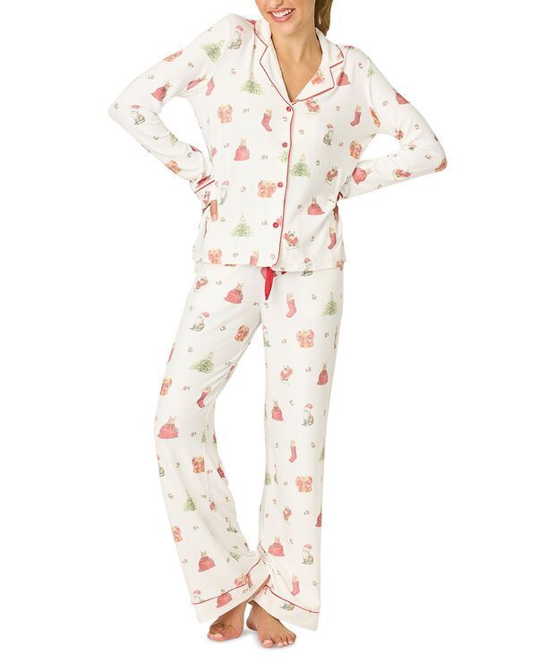 ピージェイサルベージ レディース アウター パーカー・スウェット PJ Salvage Feline Festive Pajama Set Ivory アイボリー