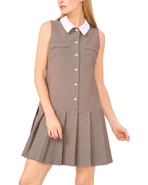 セセ レディース ボトムスカート プリーツ プリント CeCe Houndstooth Print Pleated Skirt Dressafari 11,684円
