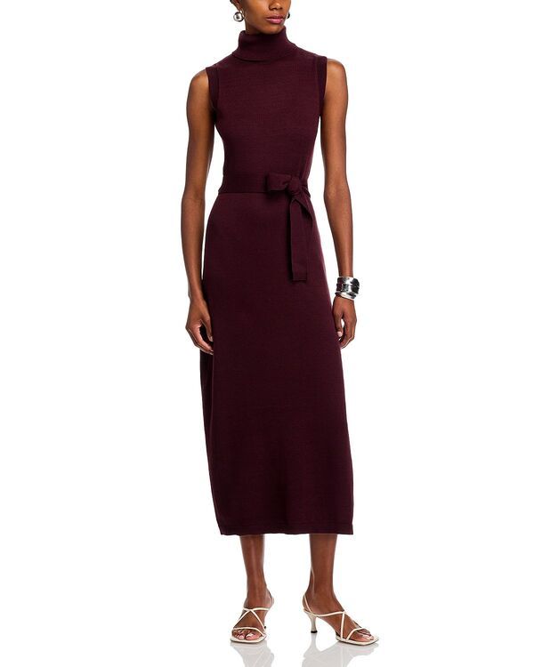 ワイフ レディース アウター ニット・セーター WAYF Arabella Sweater Dress Mahogany