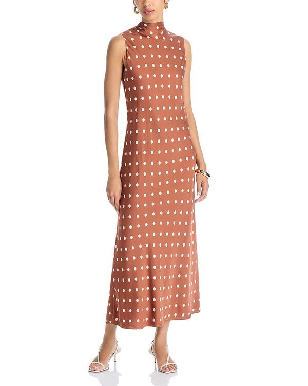 フレンチコネクション レディース トップス ワンピース ミディ サテン FRENCH CONNECTION Ennisatin Midi Dress Cafe BrownPorcelain Cream