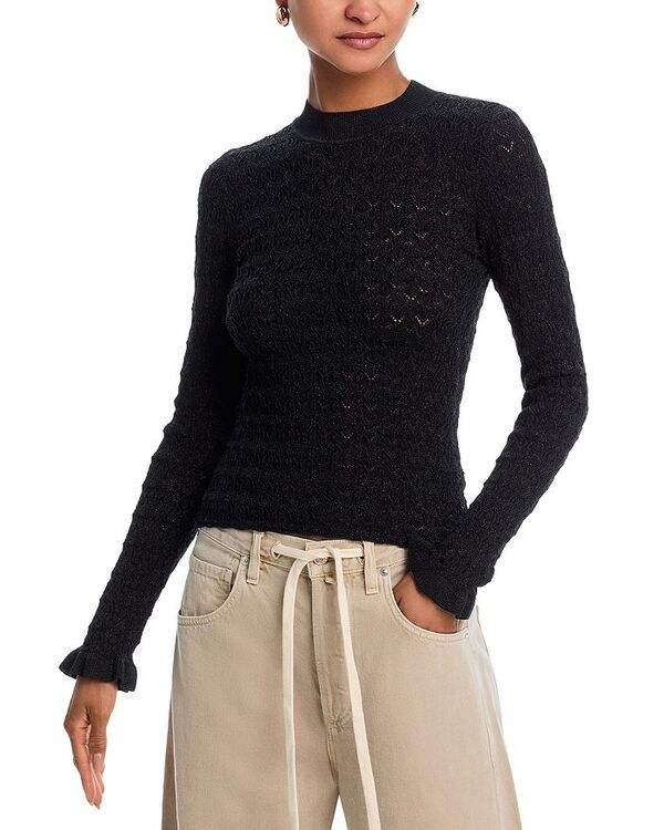 シー レディース トップス シャツ ニット Sea Ruby Knitop Black ブラック