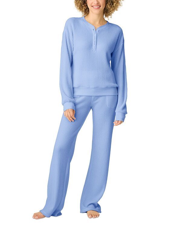 ピージェイサルベージ レディース アウター パーカー・スウェット PJ Salvage Morning Waffles Pajama Set Peri