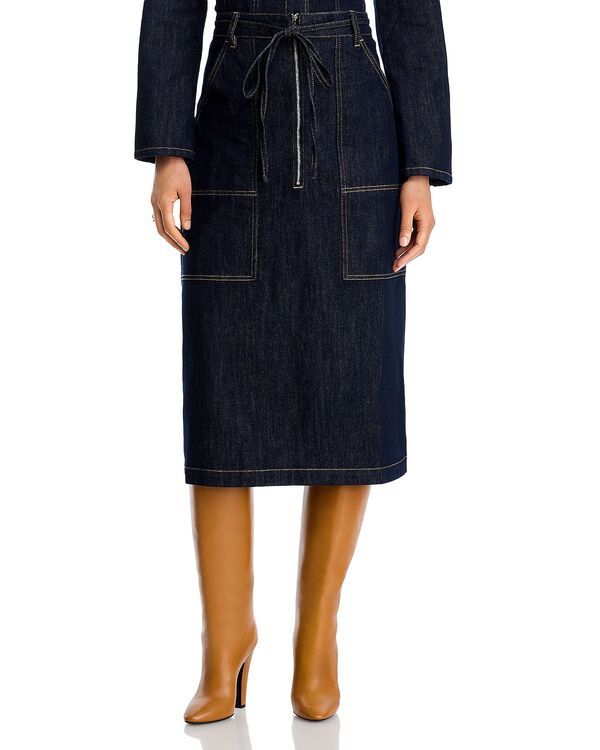 グラシア レディース ボトムスカート A ライン デニム Gracia Line Denim Skirt Denim デニム
