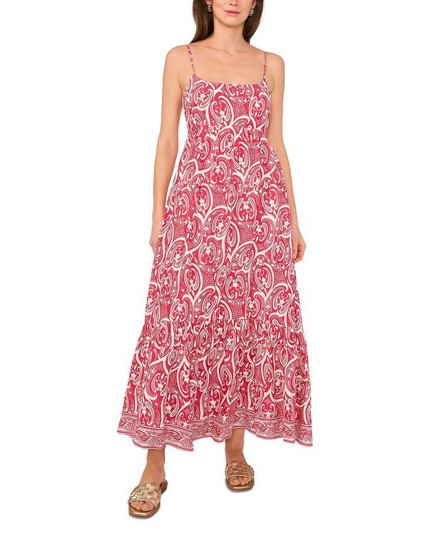 ワンステイト レディース トップス ワンピース ノースリーブ マキシ 1STATE Sleevelessweep Maxi Dress Magenta マゼンタ