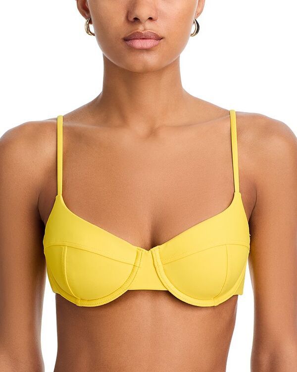 レイミー ブルック レディース 水着 トップのみ Ramy Brook Mona Bikini Top Sunglow