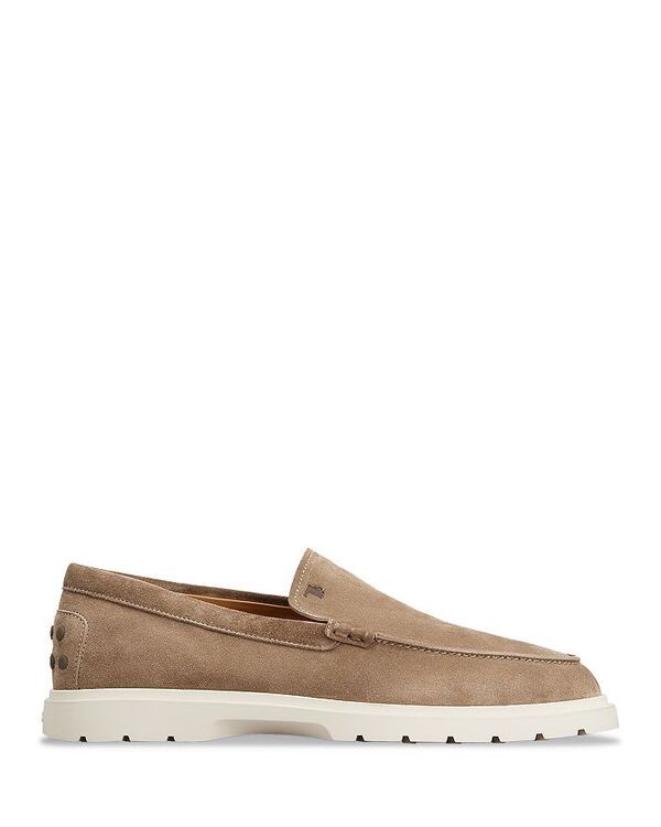 トッズ メンズ シューズ スリッポン・ローファー ローファー Tods Mens Pantofolo Ibrido Est Slip On Loafers Brown ブラウン