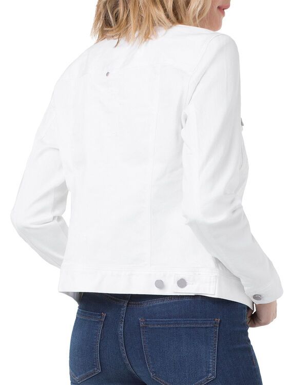 リヴァプール ロサンゼルス レディース アウター ジャケット・ブルゾン デニム Liverpoolos Angeles Liverpool Denim Jacket Bright White ホワイト