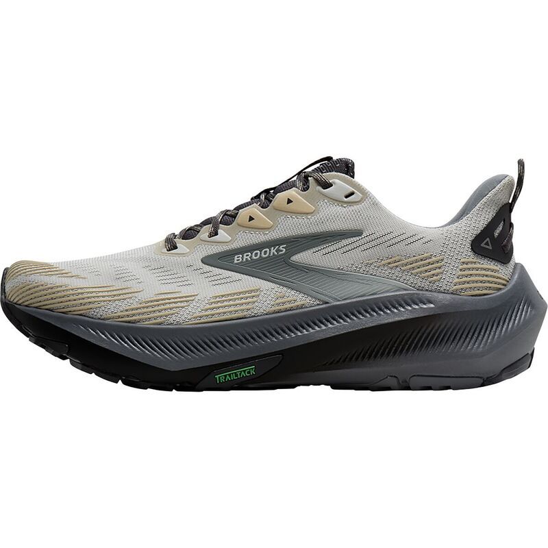 ブルックス メンズ シューズ スニーカー Brooks Ghostrail Running Shoe Mens GrayGrayBleached Sand グレー