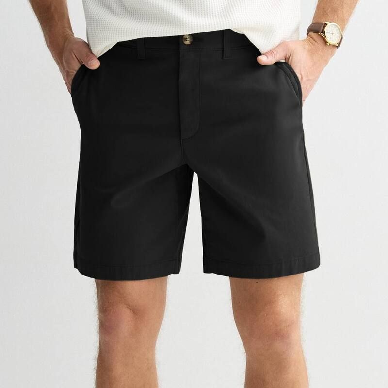 ソノマ レディース ボトムス ハーフパンツ・ショーツ ショートパンツ Sonoma Goods For Life 9Inch Flexwear Flat Front Shorts Black ブラック