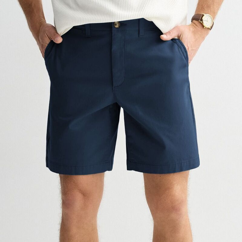ソノマ レディース ボトムス ハーフパンツ・ショーツ ショートパンツ Sonoma Goods For Life 9Inch Flexwear Flat Front Shorts Navy ネイビー