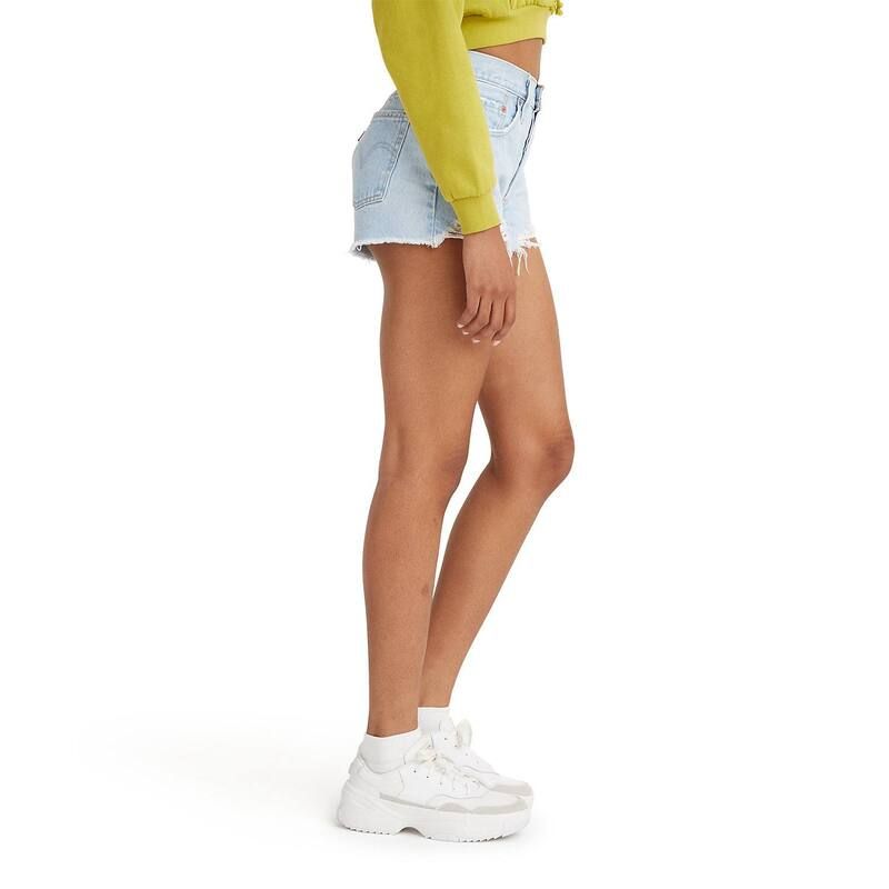 リーバイス レディース ボトムス ハーフパンツ・ショーツ ショートパンツ Womens Levis 501 Original Jean Shorts Glacial Pace リーバイス レディース ボトムス ハーフパンツ・ショーツ ショートパンツ Womens Levis 501 Original Jean Shorts Glacial Pace
