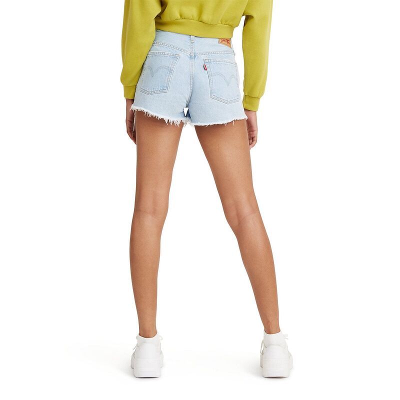 リーバイス レディース ボトムス ハーフパンツ・ショーツ ショートパンツ Womens Levis 501 Original Jean Shorts Glacial Pace リーバイス レディース ボトムス ハーフパンツ・ショーツ ショートパンツ Womens Levis 501 Original Jean Shorts Glacial Pace