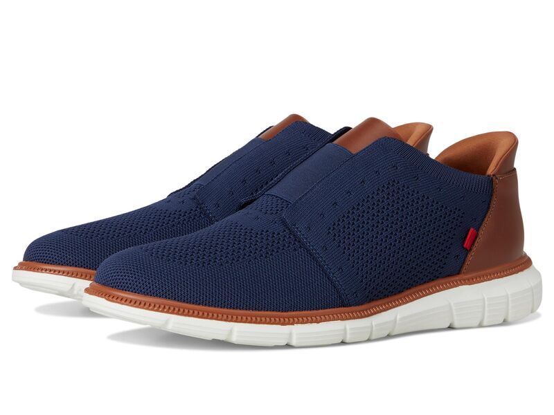 マークジョセフニューヨーク メンズ シューズ スニーカー Marc Joseph New York South Street Hands Free Technology Navy ネイビー