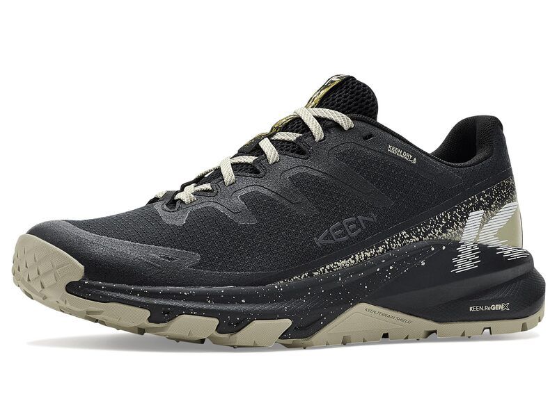 キーン メンズ シューズ ブーツ・レインブーツ KEEN Targhee Apex Waterproof Hiking Shoe BlackAbbey Sto ブラック