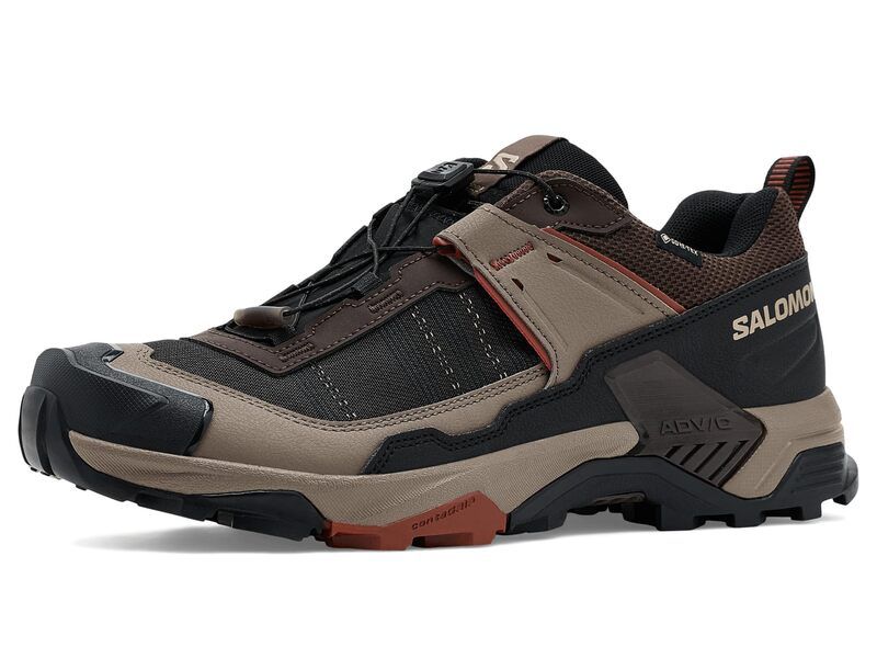 サロモン メンズ シューズ ブーツ・レインブーツ Salomon X Ultra 5 GORETEXR Black Coffee ブラック