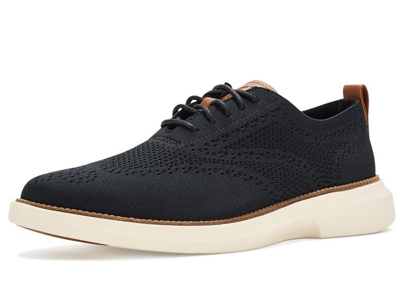 コールハーン メンズ シューズ オックスフォード ウィングチップ Cole Haan Grand Shadowlite Stitchlite Wingtip BlackBritish T ブラック