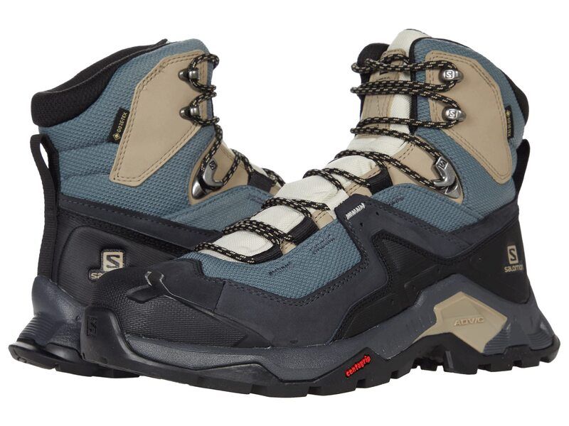 サロモン レディース シューズ スニーカー Salomon Quest Element GTX EbonyRainy DayStormy Weather