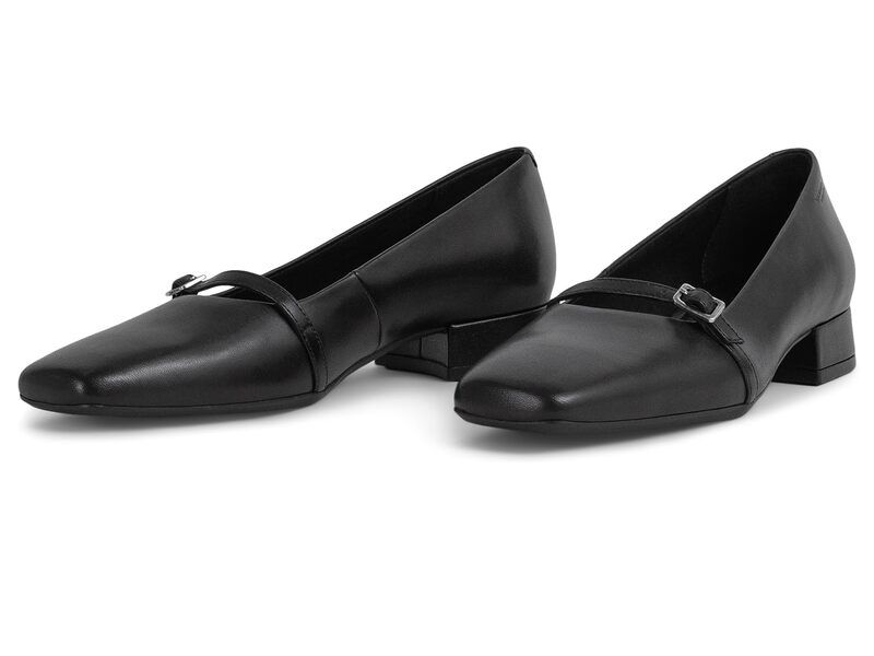 ヴァガボンド レディース シューズ サンダル ヒール Vagabond Shoemakers Debbi Ballerina BlockHeel Black ブラック