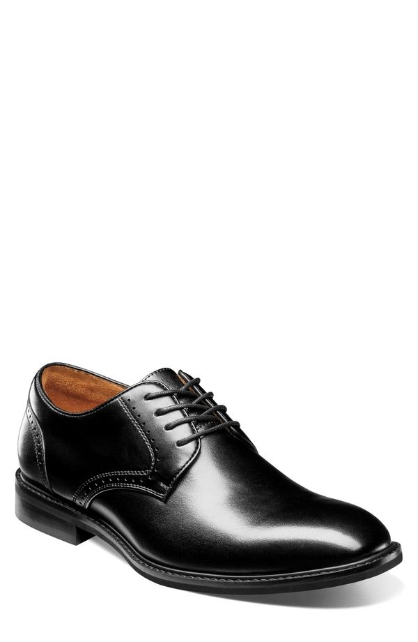 ステイシーアダムス メンズ シューズ ダービー Stacy Adams Benson Plain Toe Derby Black ブラック