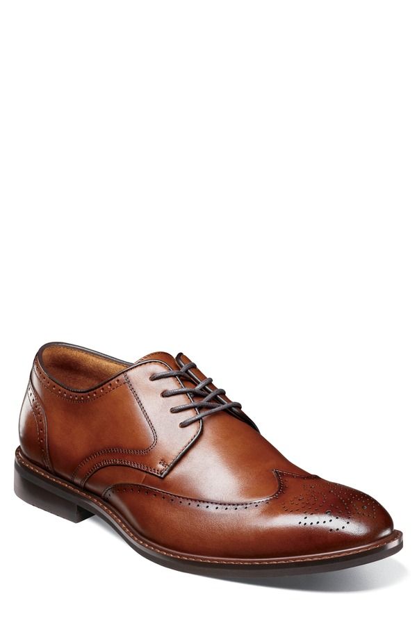ステイシーアダムス メンズ シューズ ダービー Stacy Adams Bennett Longwing Derby Brandy