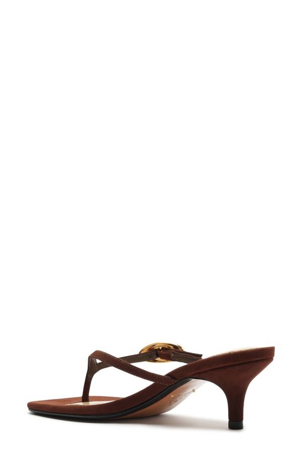 シュッツ レディース シューズ サンダル Schutz Miriam Slide Sandal Chestnut Brown ブラウン