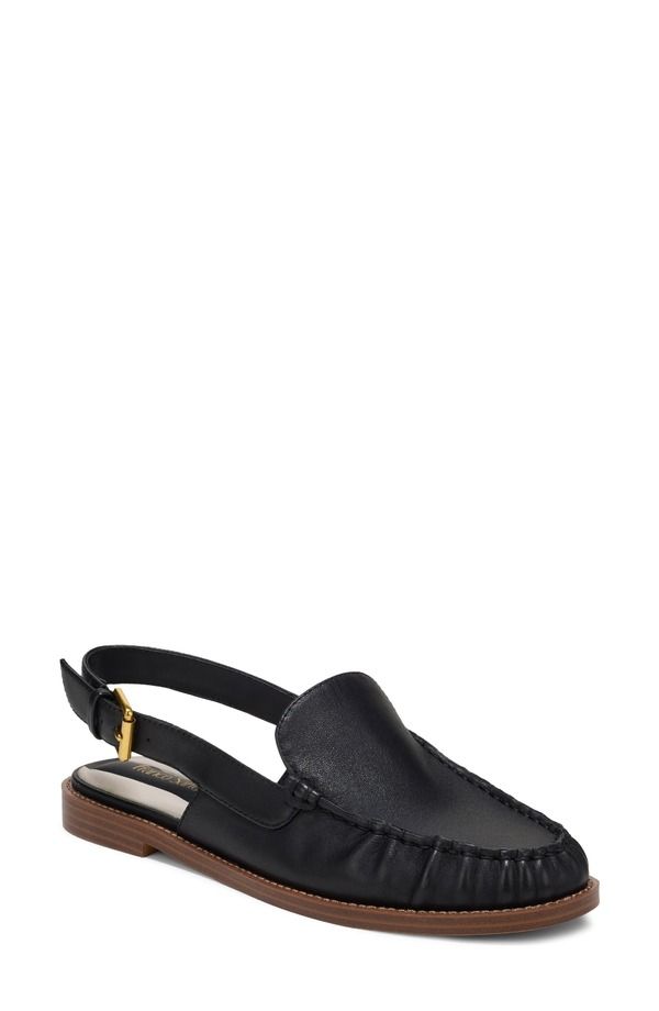 フランコサルト レディース シューズ スリッポン・ローファー Franco Sarto Sully Slingback Loafer Black ブラック