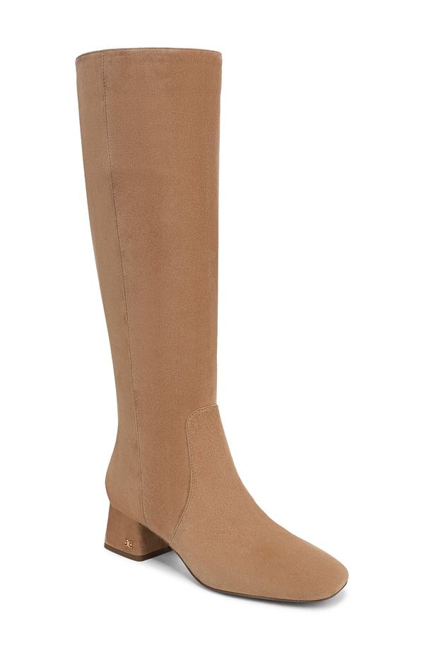サムエデルマン レディース シューズ ブーツ・レインブーツ Sam Edelman Porter Knee High Boot Cyprus Tan Suede タン