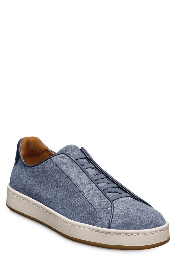 アレン エドモンズ メンズ シューズ スニーカー Allen Edmonds BankslipOn Sneaker Denim デニム
