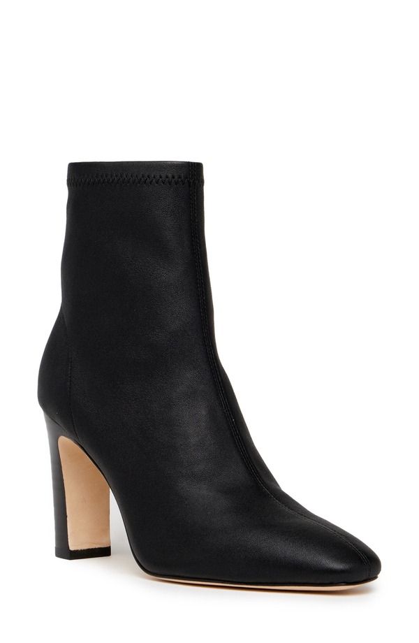 ペイジ レディース シューズ ブーツ・レインブーツ ヒール PAIGE Pax Block Heel Bootie Black ブラック