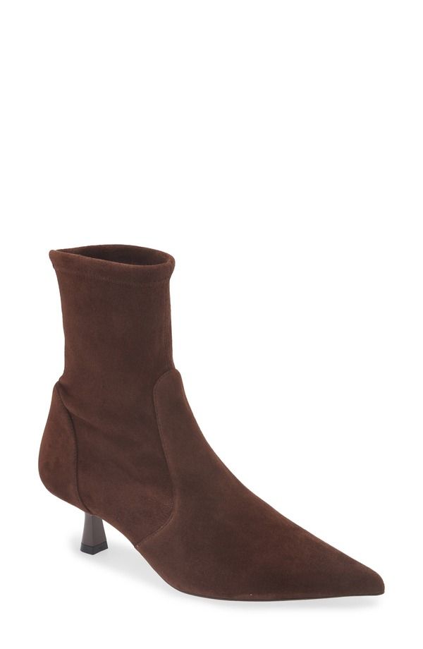 スチュアート ワイツマン レディース シューズ ブーツ・レインブーツ Stuart Weitzman Stuart Supersculpt Bootie Walnut