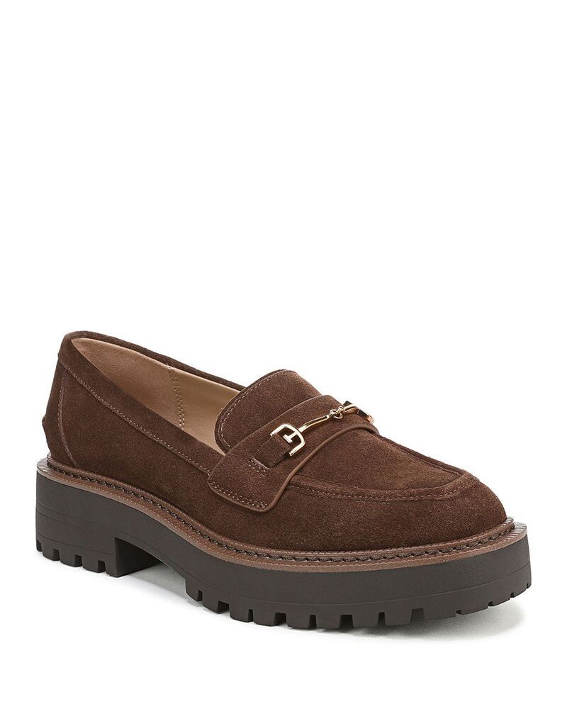 サムエデルマン レディース シューズ パンプス ローファー Sam Edelman Womens Lea Loafer Flats Mustang Brown ブラウン
