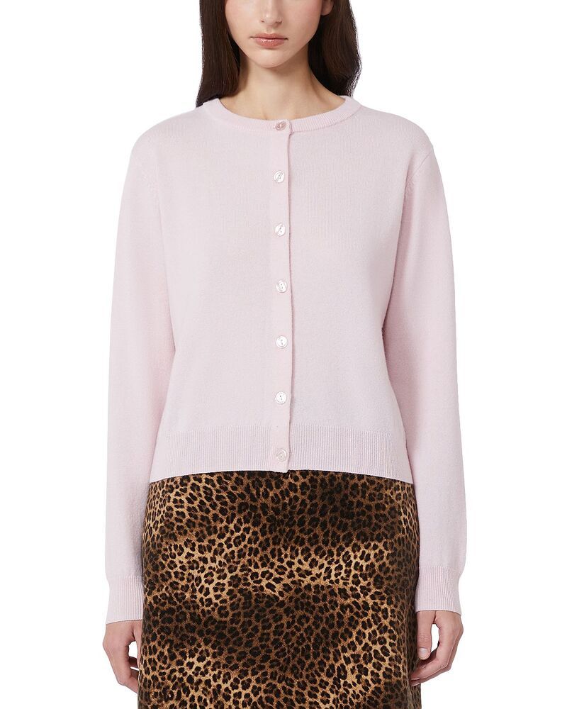 ウィークエンド マックスマーラ レディース アウター カーディガン セーター Weekend Max Mara Nebbia Cardigan Sweater Pink ピンク