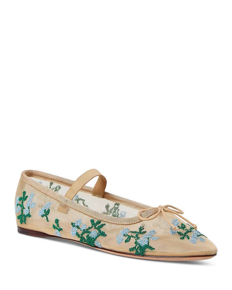 ロフラー ランダル レディース シューズ パンプス フラワー柄 メッシュ フラワー Loefflerandall Womens Floral Embroidery Mesh Ballet Flats