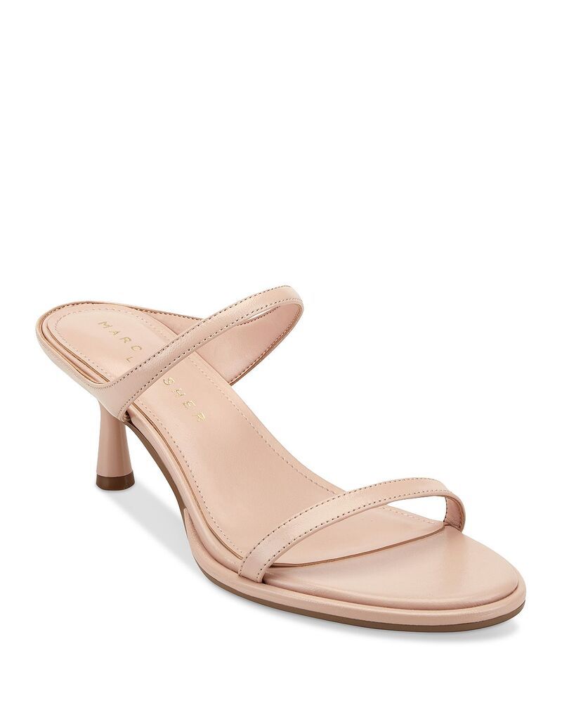 マーク・フィッシャー レディース シューズ サンダル レザー ヒール Marc Fisher LTD Womens Alonde Leather Higheel Slide Sandals Light