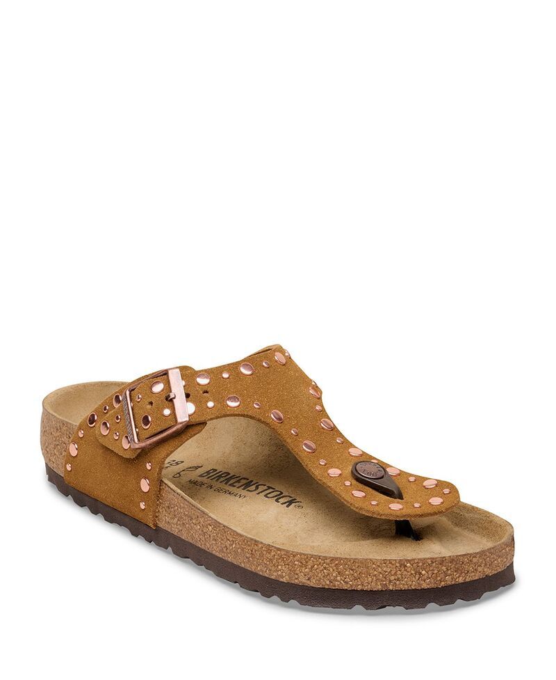 ビルケンシュトック レディース シューズ サンダル Birkenstock Womens Gizeh Rivets Thong Sandals Mink ミンク