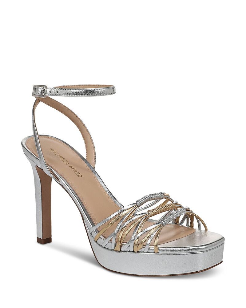 ヴェロニカ ベアード レディース シューズ サンダル Veronica Beard Womens Beverlee SandalsilverPale シルバー