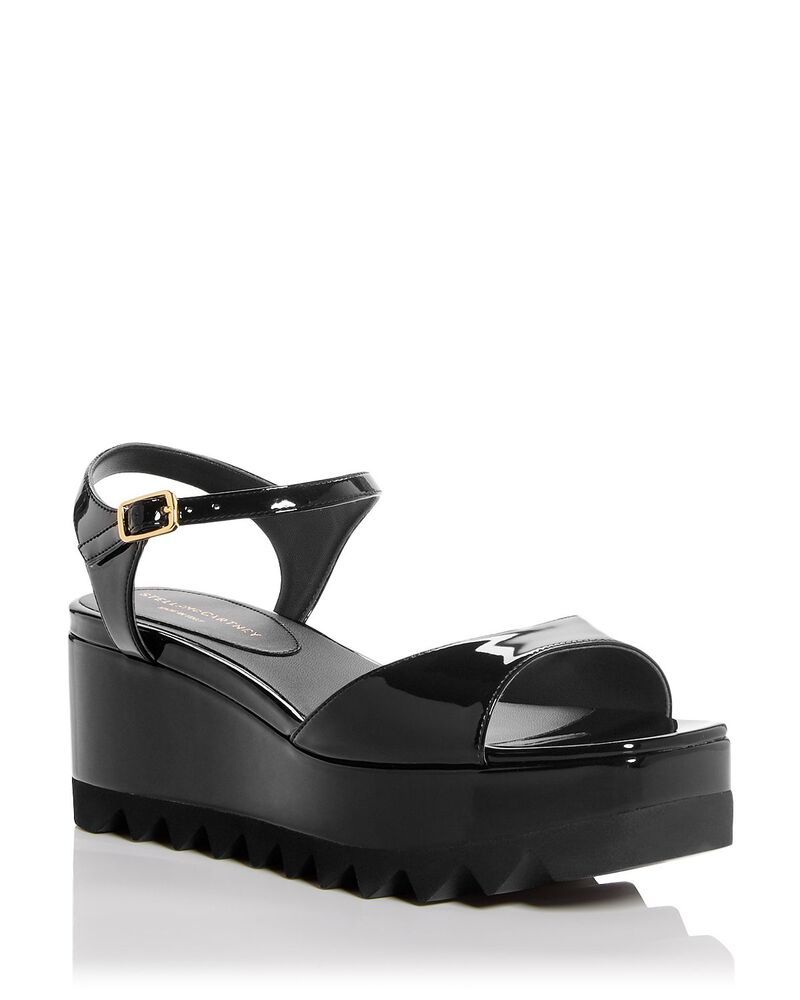 ステラマッカートニー レディース シューズ サンダル プラットフォーム Stella McCartney Womens Elyse Platform Sandals Black ブラック