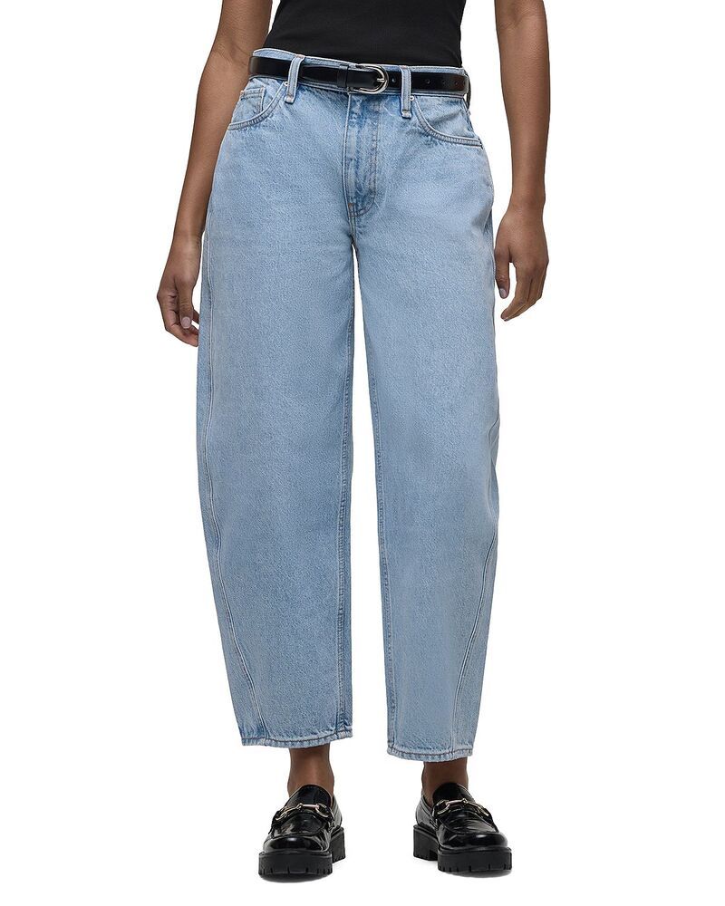ハドソン レディース ボトムス デニムパンツ ジーンズ Hudson Courtney Mid Rise Baby Barrel Jeans in Wash Away Wash Away