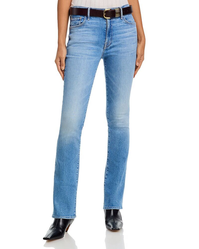 マザー レディース ボトムス デニムパンツ ブーツカット ブーツ ジーンズ MOTHER The Insider Skimp High Rise Bootcut Jeans in Baubles an