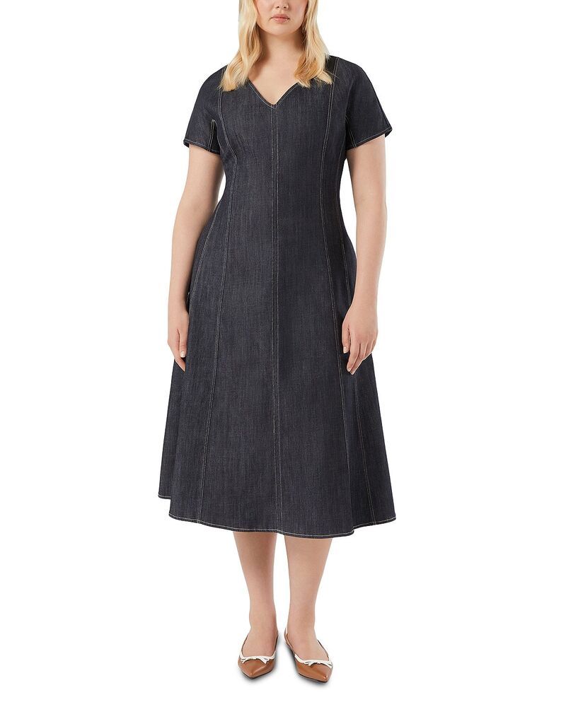 マリナリナルディ レディース トップス ワンピース Marinaldi Mrsgabbia Dress Navy ネイビー