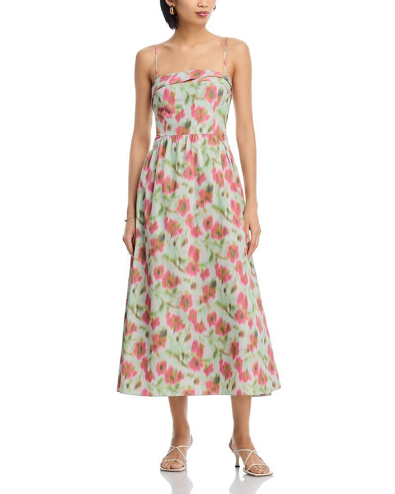 タニアテイラー レディース トップス ワンピース ミディ Tanya Taylor Gigi Midi Dress Pistachio