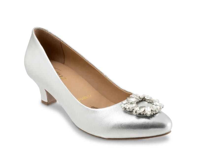 トロッターズ レディース シューズ パンプス TrottersKate Bridal Pump Silver Leather シルバー