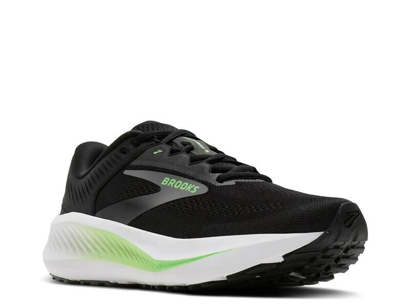 ブルックス メンズ シューズ スニーカー BrooksAnthem 8 Running Shoe Mens Black Green ブラック