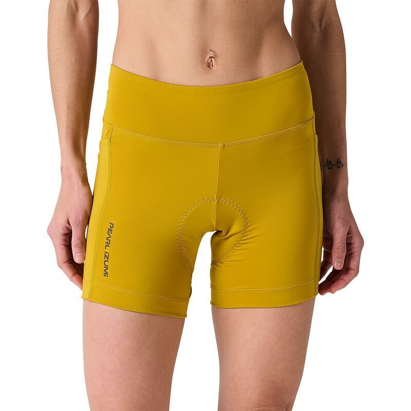 パールイズミ レディース ボトムス ハーフパンツ・ショーツ PEARL iZUMi Sugar Cycling Short Womens Golden Palm